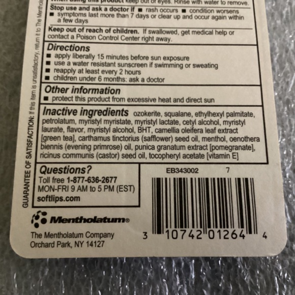 Ecolips & Soft Lips Sunscreen/Lip Protectant Bundle NEW - Picture 11 of 11